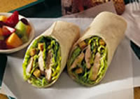 Chicken Caesar wrap